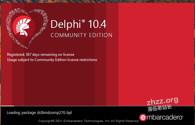安装delphi 10.4 社区版 IDE-10