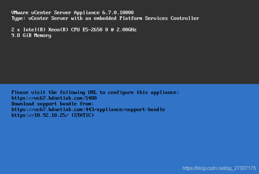 vCenter Server Appliance（VCSA ） Linux 版本 6.7部署指南-27