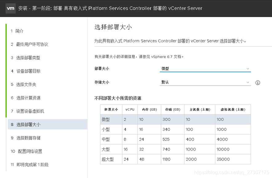 vCenter Server Appliance（VCSA ） Linux 版本 6.7部署指南-10